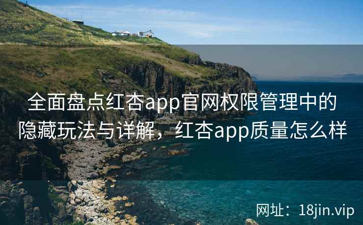 全面盘点红杏app官网权限管理中的隐藏玩法与详解，红杏app质量怎么样