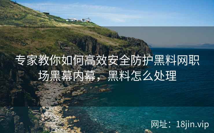 专家教你如何高效安全防护黑料网职场黑幕内幕，黑料怎么处理