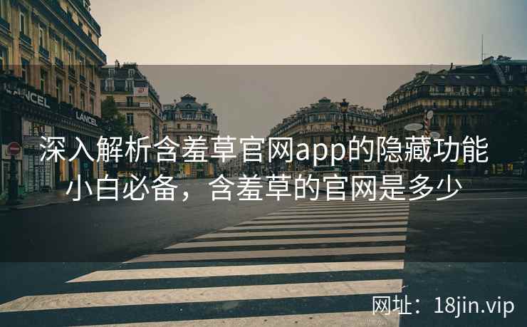深入解析含羞草官网app的隐藏功能小白必备，含羞草的官网是多少