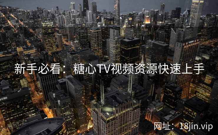 新手必看：糖心TV视频资源快速上手  第2张