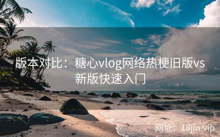 版本对比：糖心vlog网络热梗旧版vs新版快速入门
